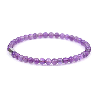 Zoey | Stainless Steel Amethyst Bracelet 5 Sizes