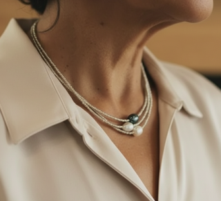 Catalina | Vintage Fresh Water Pearl Necklace