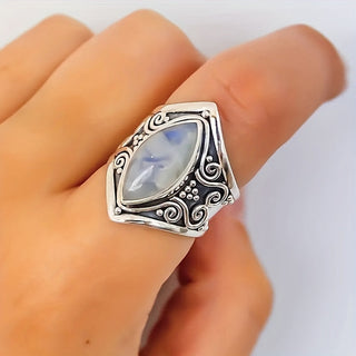 Eleanor | Vintage Moonstone Party Ring