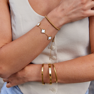 Haven | Lily Gold Bangle