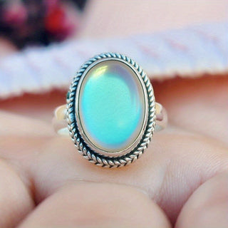 Avery | Large Moonstone Ring for Summer Vacation