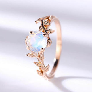 Ellie | Moonstone Ring Sterling Silver