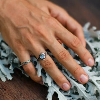 Autumn | Celestial Moonstone Ring