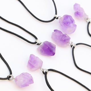 Valentina | Amethyst Natural Stone Pendant