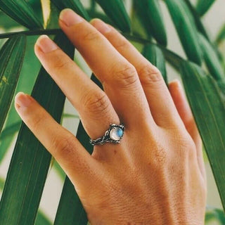 Autumn | Celestial Moonstone Ring