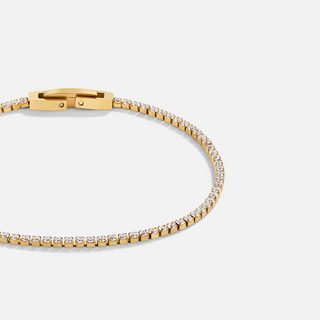 Ana | Niyah Crystal Gold Bracelet