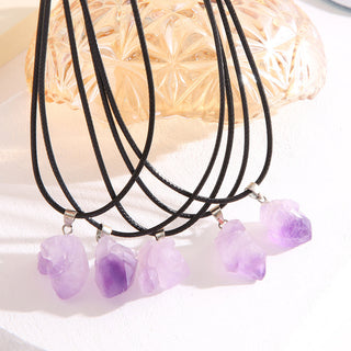Delilah | 5 Piece Amethyst Necklaces Set