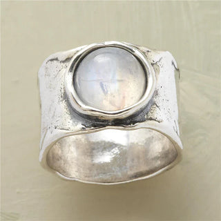 Maeve | Moonstone Boho Ring