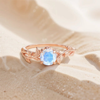 Ellie | Moonstone Ring Sterling Silver