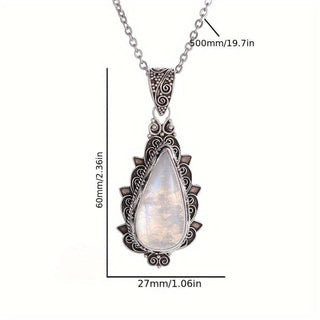 Sofia | Vintage Moonstone Pendant Necklace