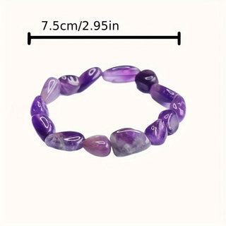 Claire | Romantic Destiny Amethyst Hand Chain Purple Lucky Jewelry