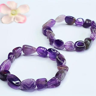 Claire | Romantic Destiny Amethyst Hand Chain Purple Lucky Jewelry