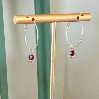 Oria Mini Sparkle Hoop Earrings