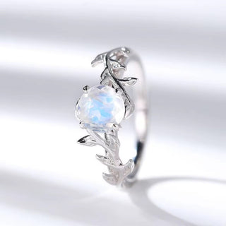 Ellie | Moonstone Ring Sterling Silver