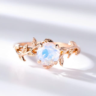 Ellie | Moonstone Ring Sterling Silver