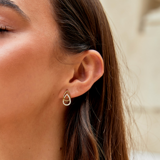 Laila | Lin Teardrop Link Earrings