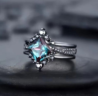 Vintage Full Crystal Ring