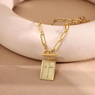 Logan | Unique Elegant Cross Necklace
