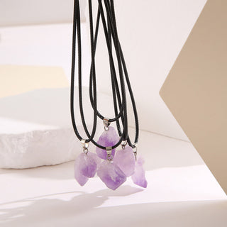 Delilah | 5 Piece Amethyst Necklaces Set