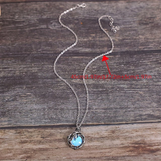 Grace | Vintage Moonstone Pendant Necklace