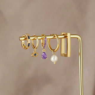 Sylvia | Sie Eye Drop Earrings