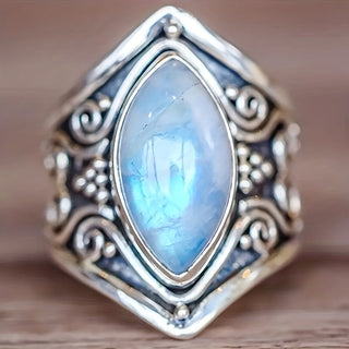 Eleanor | Vintage Moonstone Party Ring