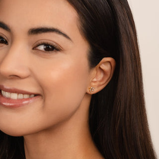 Finley | Crystal Chic Leaf Earrings