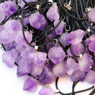 Valentina | Amethyst Natural Stone Pendant