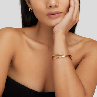 Gemma | Golden Twist Bracelet