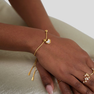 Noelle | Everlasting Heart Bracelet