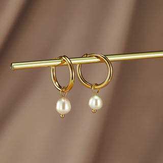 Bella | Freshwater Pearl Earrings