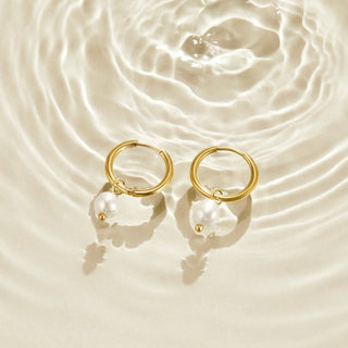 Bella | Freshwater Pearl Earrings