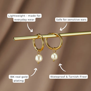 Bella | Freshwater Pearl Earrings