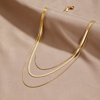 Veronica | Gold Multi-Layered Necklace