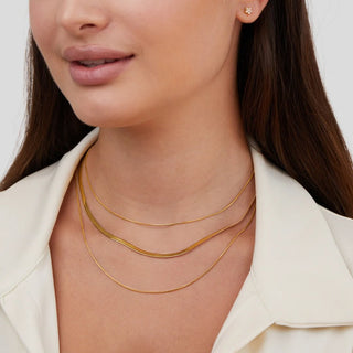 Veronica | Gold Multi-Layered Necklace