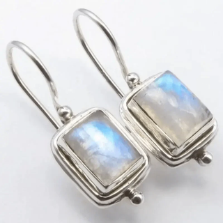 Clara | Vintage Moonstone Cubic Earrings