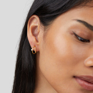 Azalea | Artie Crystal Gold Earrings