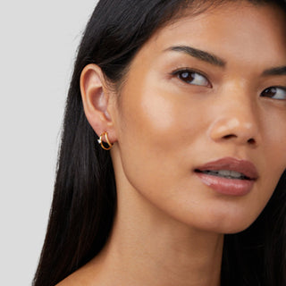 Azalea | Artie Crystal Gold Earrings