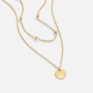 Aylin | Layered Disc Necklace