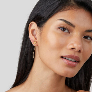 Elodie | Wish Dandelion 18K Gold Earrings