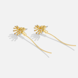 Elodie | Wish Dandelion 18K Gold Earrings