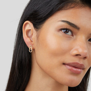 Laila | Lin Teardrop Link Earrings