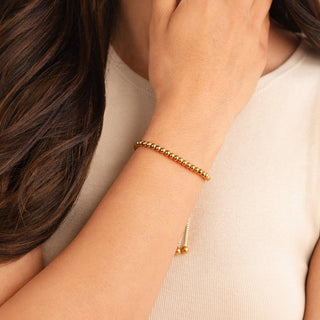 Lila | Nila Beaded Gold Bracelet