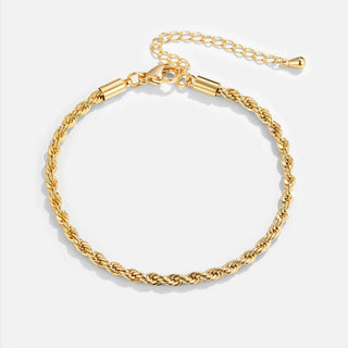 Blake | Twisted Chic Gold Bracelet