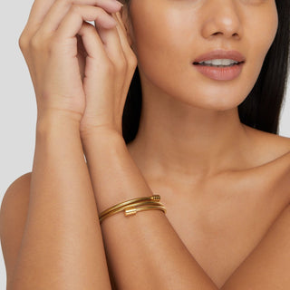 Molly| Twisted Gold Bracelet