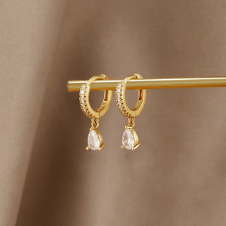 Dream | Premium Crystal Gold Earrings