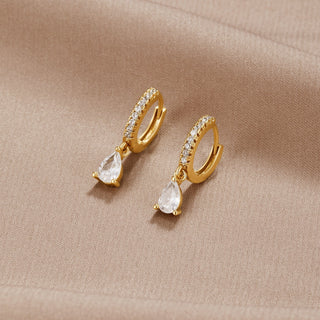 Dream | Premium Crystal Gold Earrings